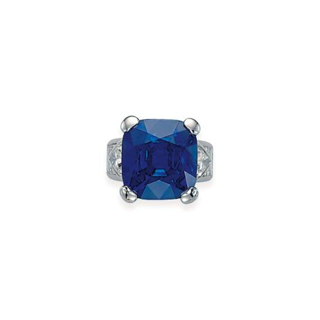 Inelul Kashmir Blue Sapphire